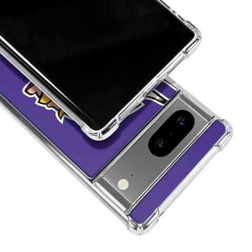 NFL Minnesota Vikings Retro Logo Google Pixel 7a Clear Case
